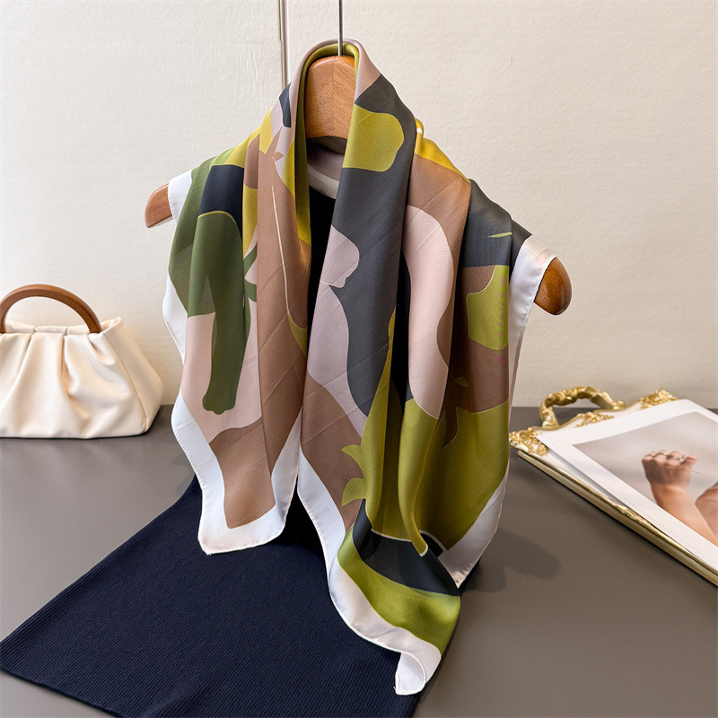 Scarf Silk Square - 2026 Neuer Damen Quadratischer Schal aus
