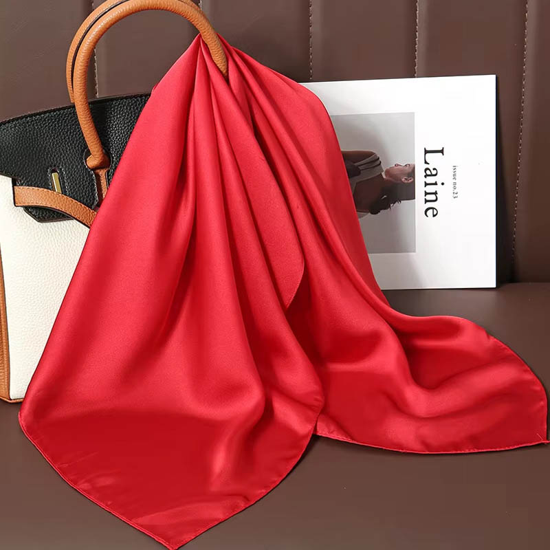 Luxus Einfarbig Seide Quadrat  – Scarf Silk Square Bewertung und Preis