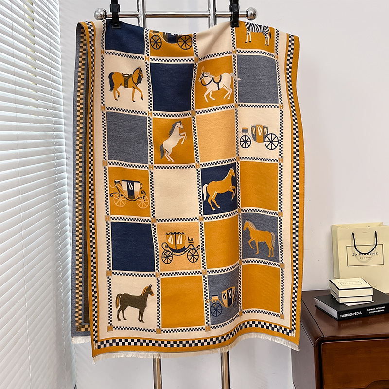 Luxuriöser Warmer Poncho aus K – Woven Scarf Blanket Bewertung und Preis